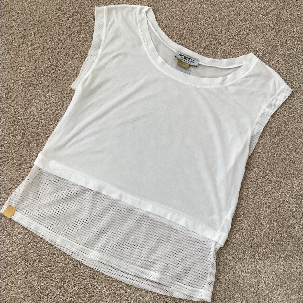 MONREAL SLEEVELESS COTTON TOP SIZE SMALL